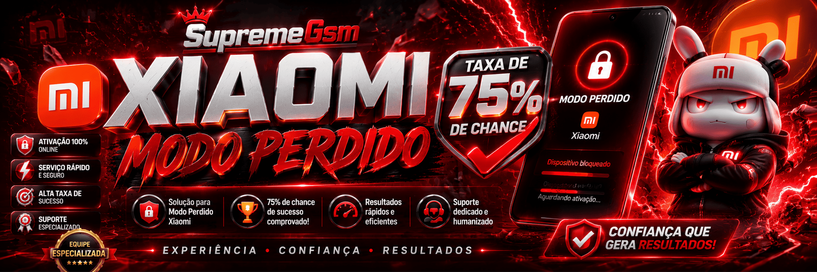 Xiaomi Mi Account [ Lost-Mod ] - 75% Successo 🔥