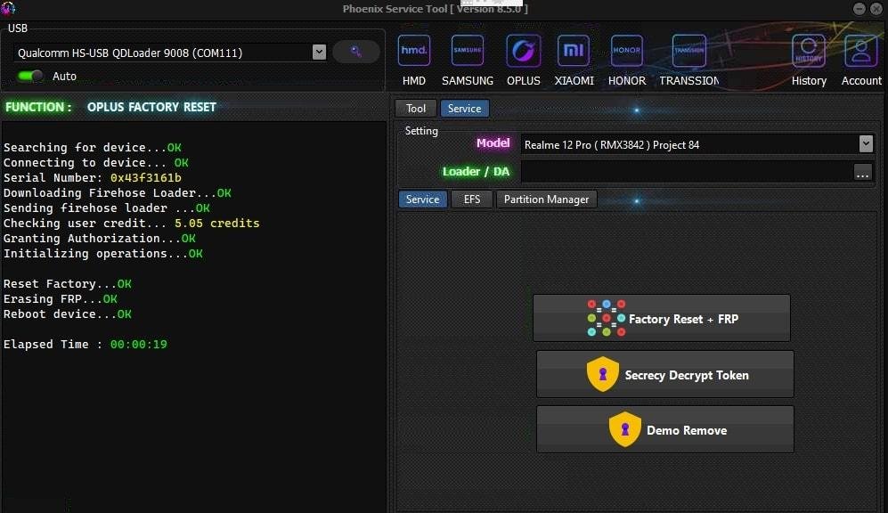 Phoenix Service Tool [ Minimo 5cred ] 🔥