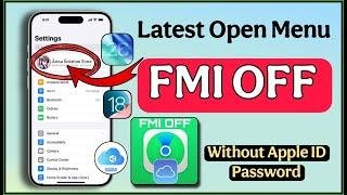 FMI OFF Open Menu (Without PC - Without Tool) - iPhone / iPad