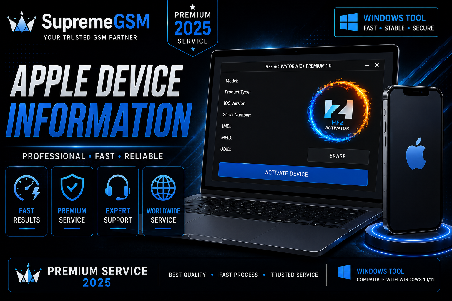 OFFER HFZ Activator A12 Premium Windows Tool [ NO SIGNAL ]